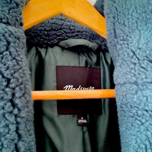 Madewell (Re)sourced Teddy Sherpa Coat S - Picture 5 of 6